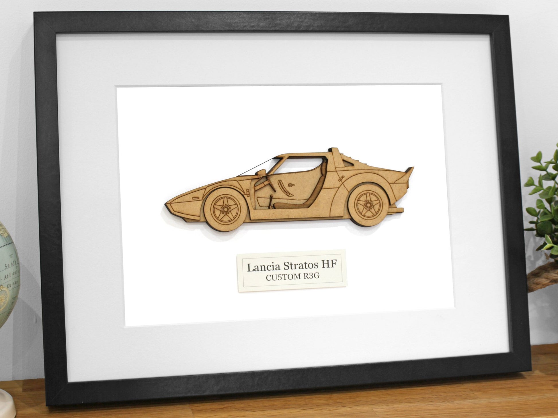 Lancia Stratos custom art