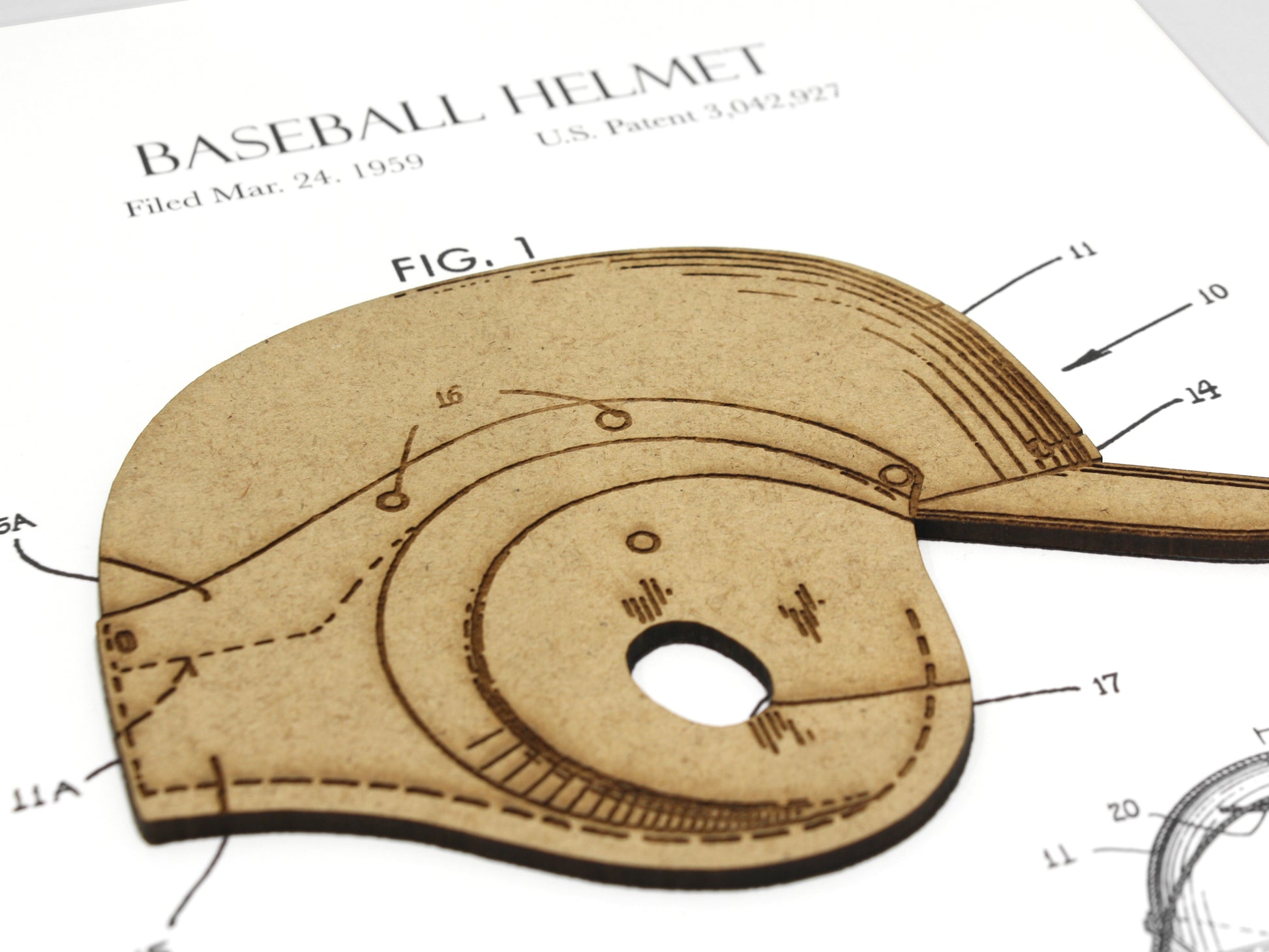 baseball gifts, baseball patent art