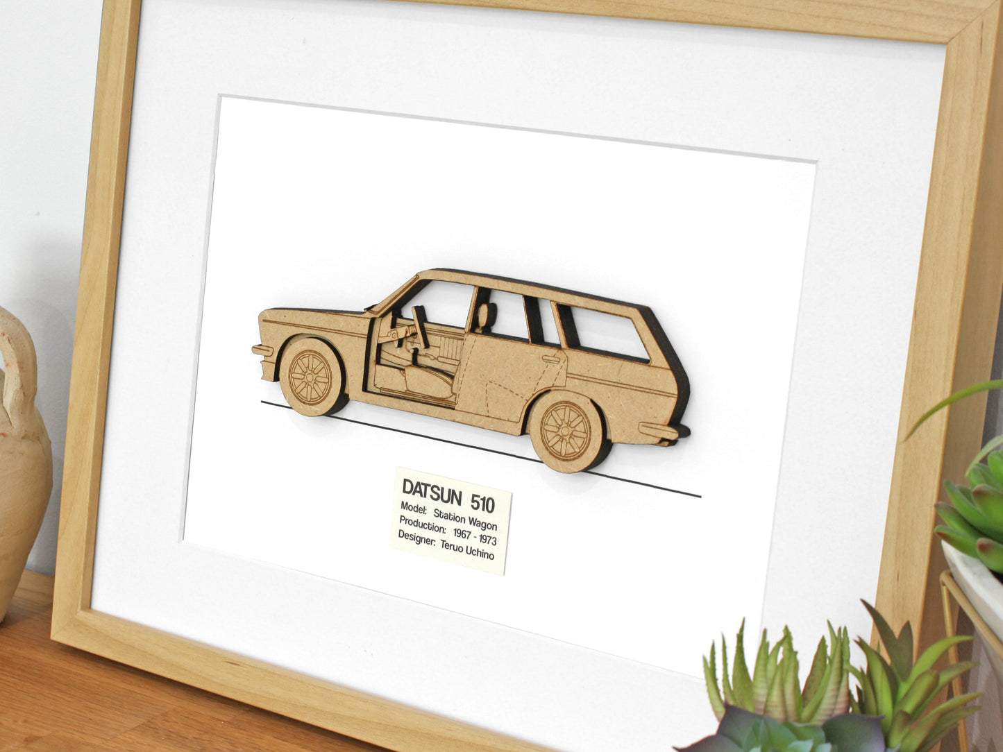 Datsun 510 Wagon art