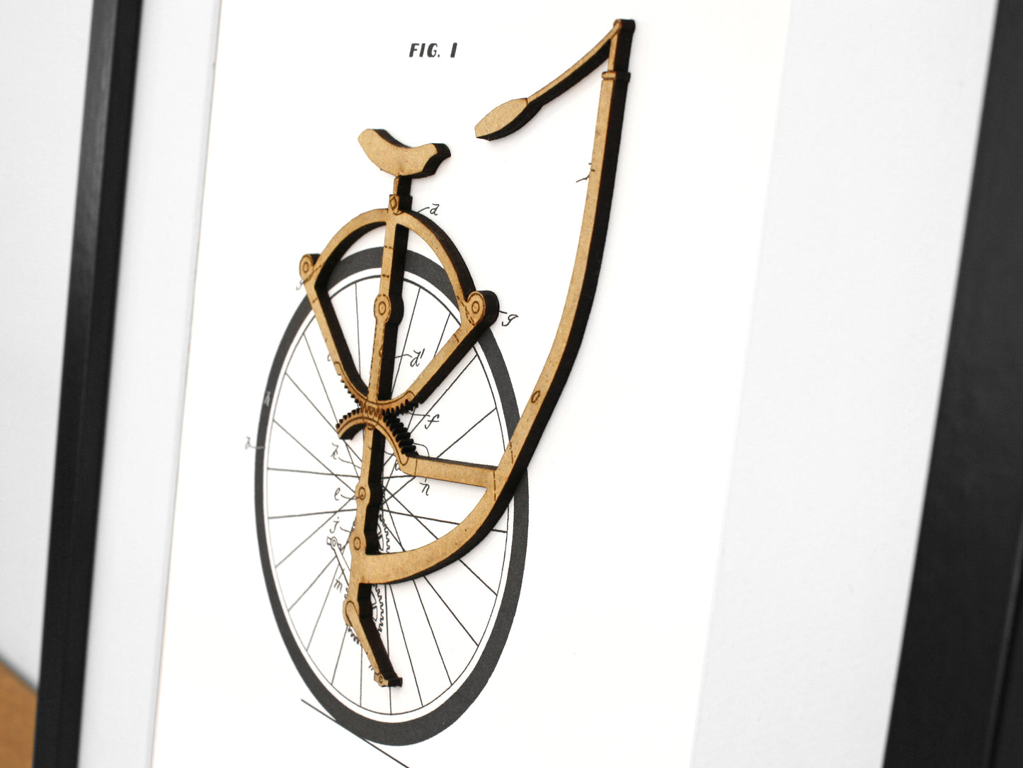 unicycle art gift