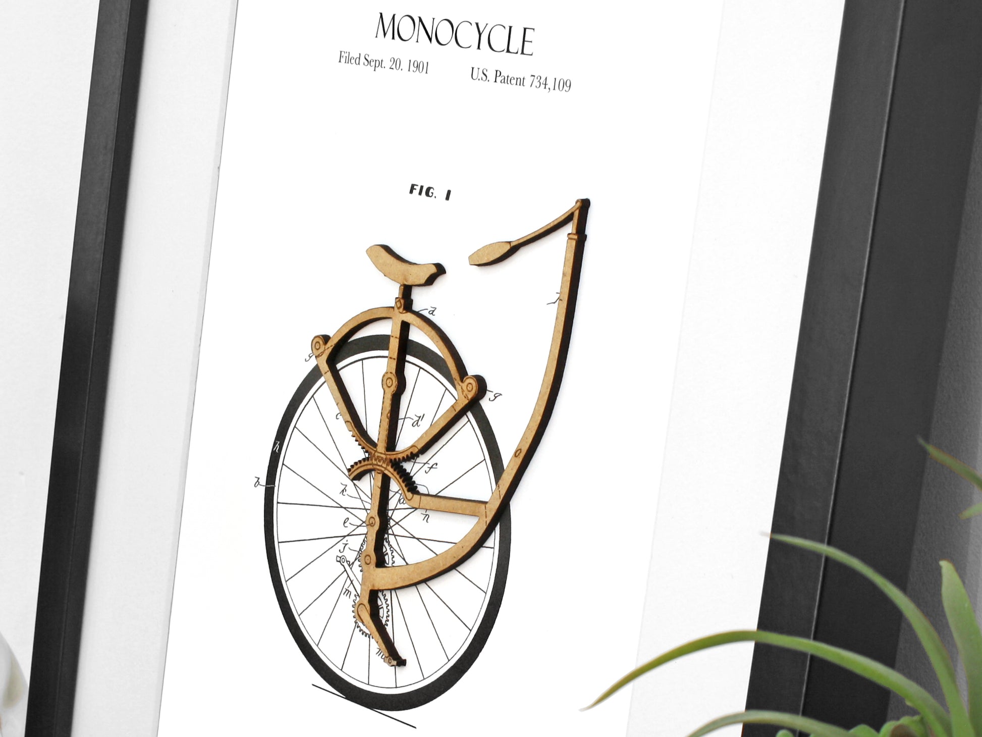 monocycle unicycle patent art