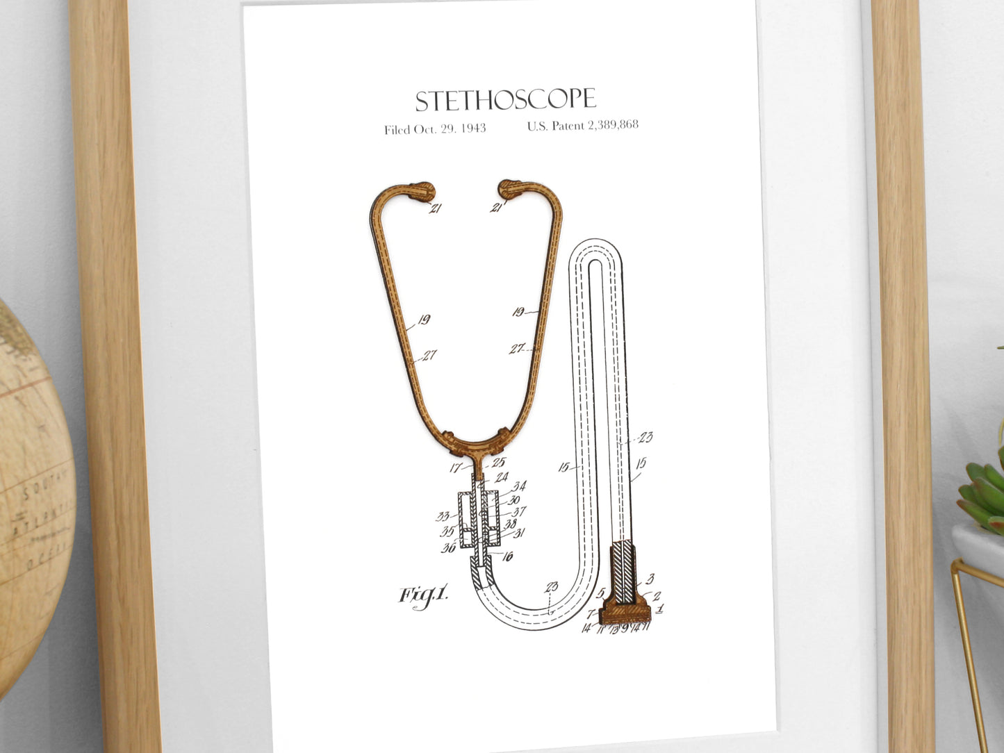 stethoscope patent art