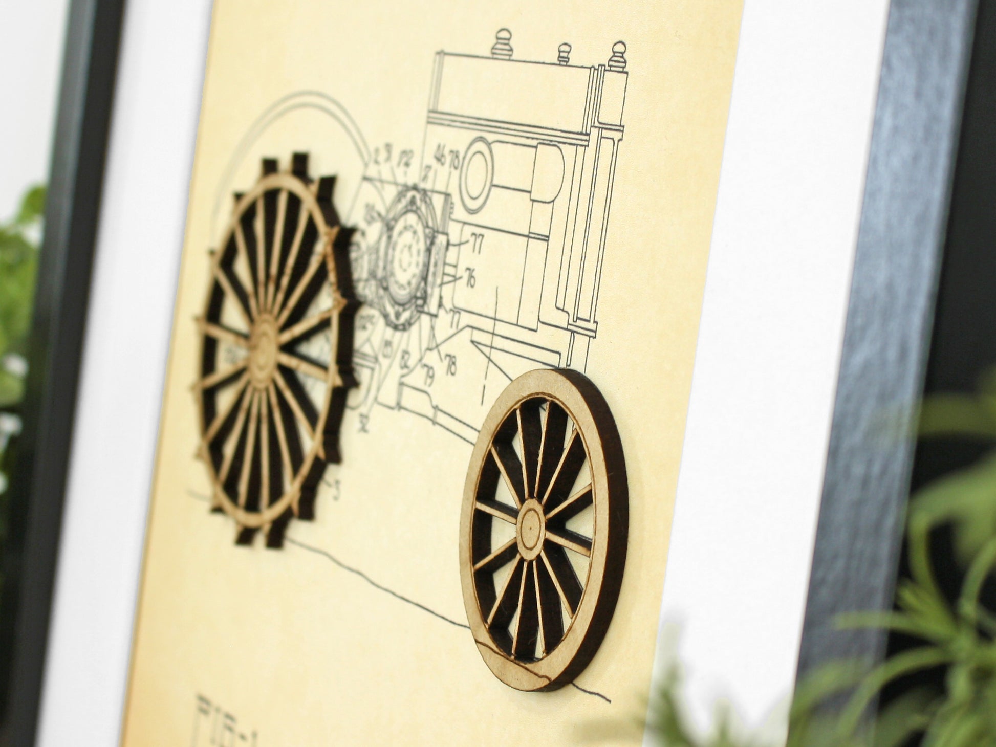 Vintage Tractor Patent Gift