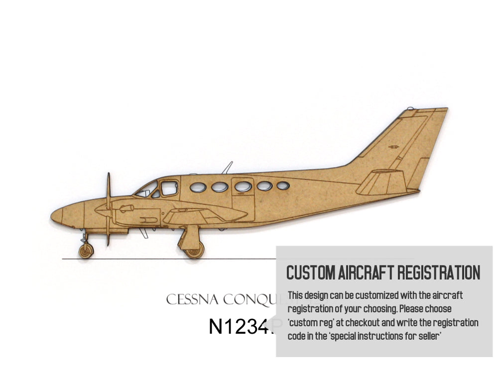 custom aviation gifts, Cessna 425 Conquest