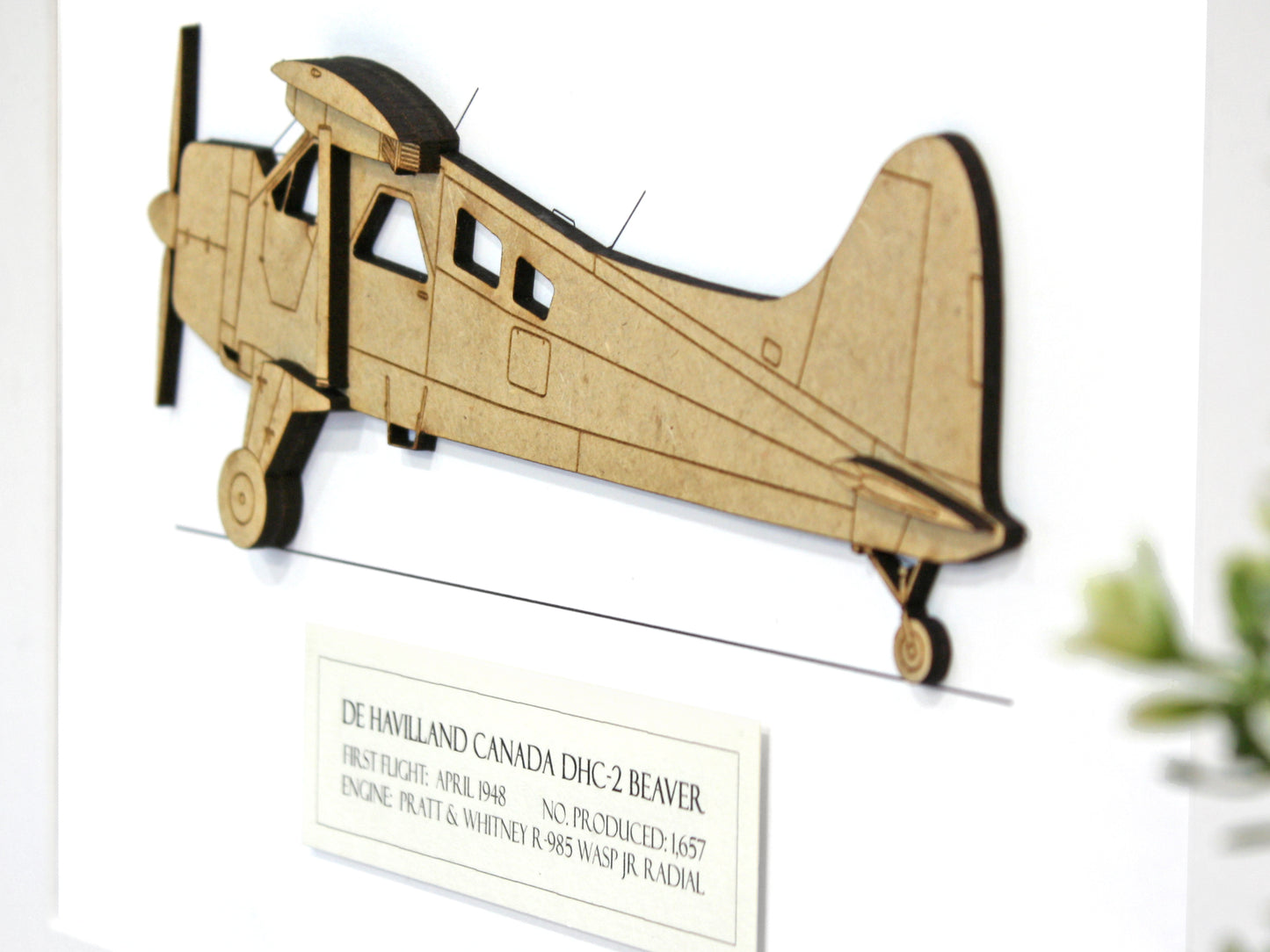DHC-2 Beaver aviation art