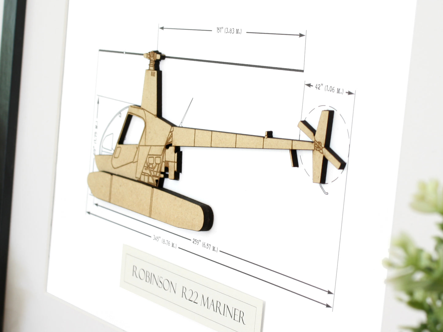 Robinson R22 Mariner helicopter gifts