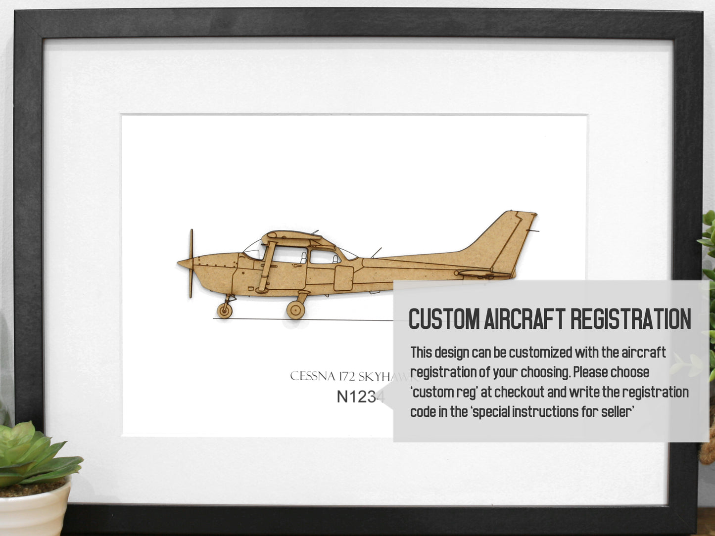 Cessna 172 custom aviation gifts