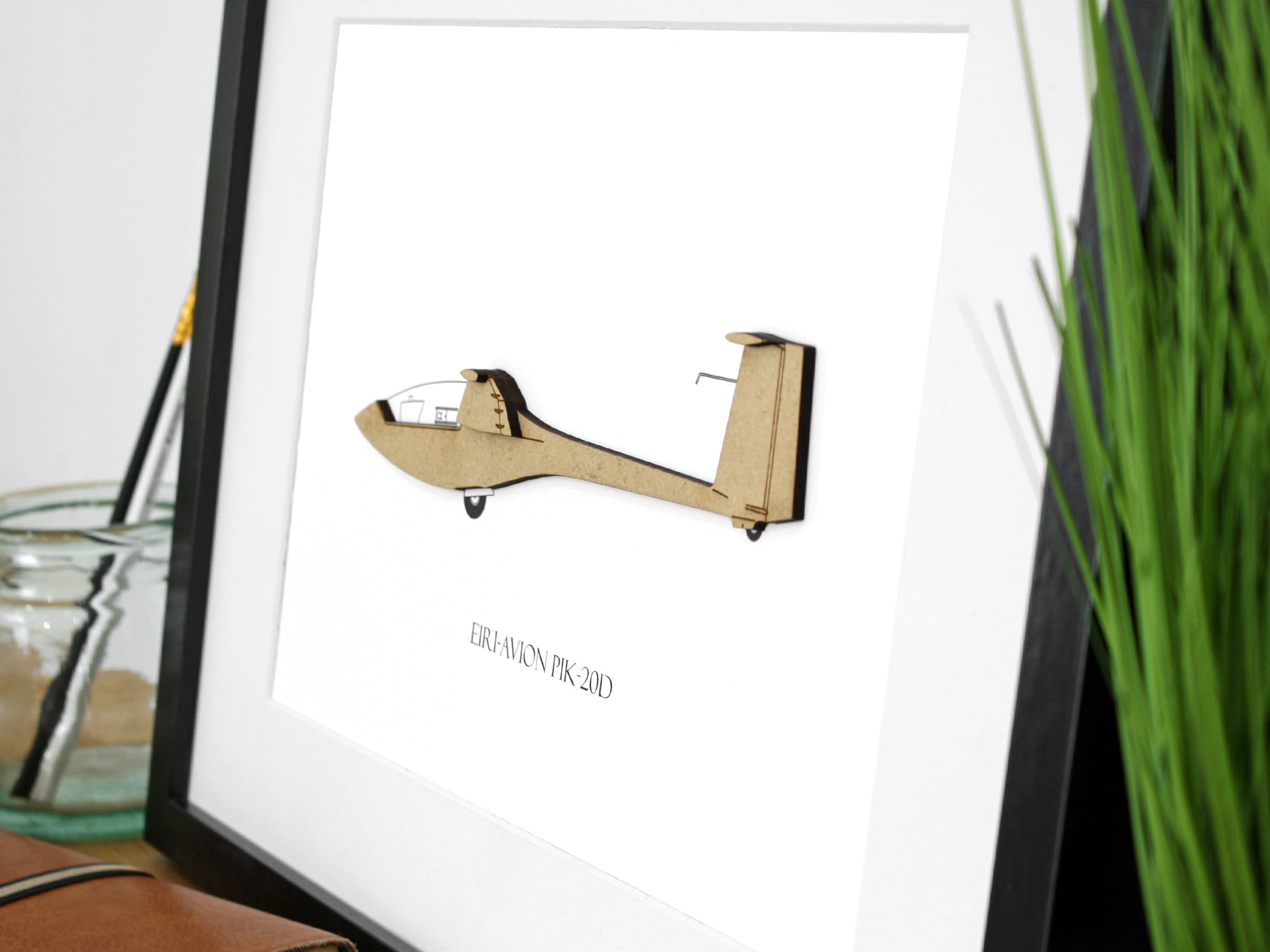 Eiri-Avion PIK-20D glider | Aviation Art | Laser Cut Gifts & Art ...