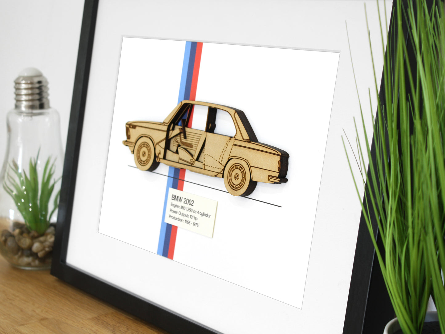 BMW 2002 Blueprint art