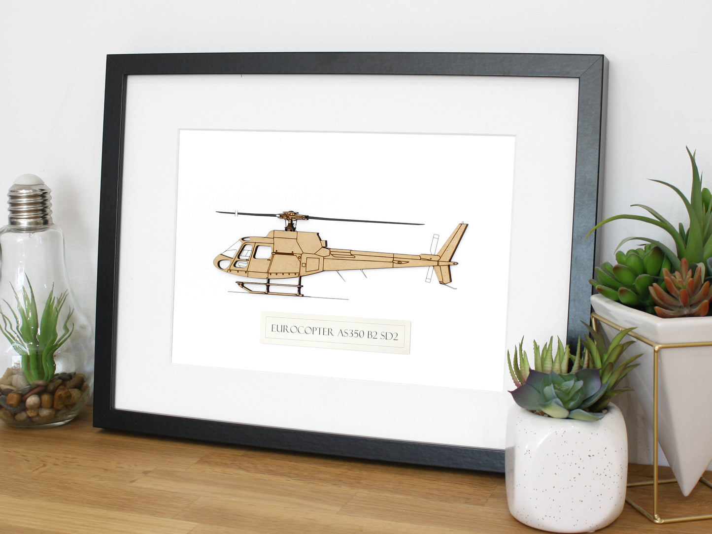 AS350 B2 SD2 helicopter gifts