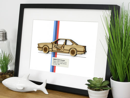 BMW 6 Series Coupe E24 car gift