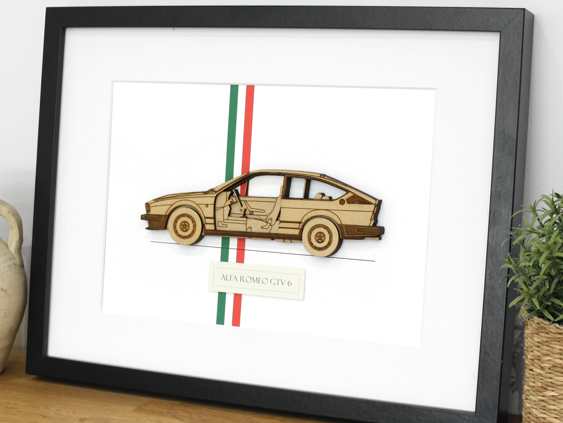 Alfa Romeo GTV 6 blueprint