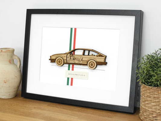 Alfa Romeo GTV6 art