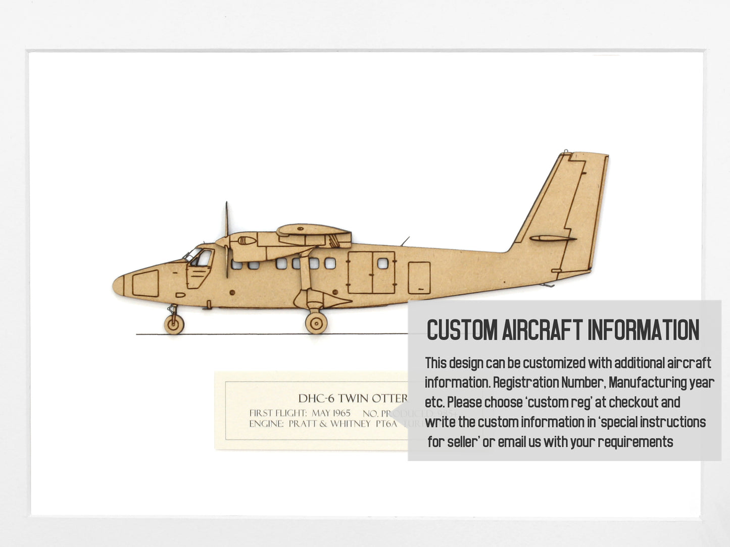 DHC-6 Twin Otter aircraft art