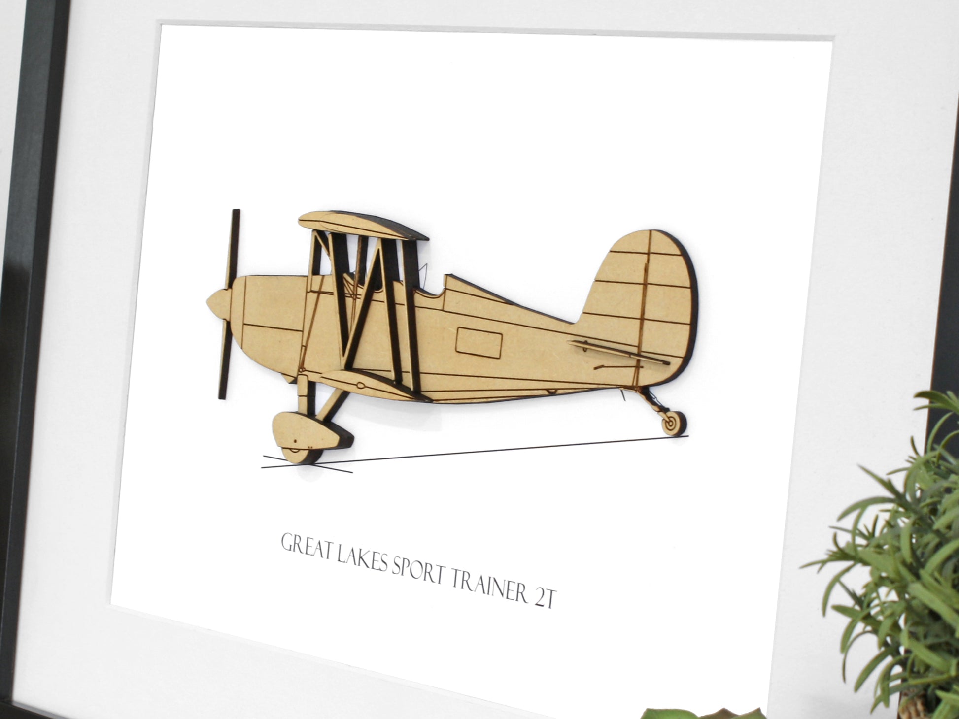 Great Lakes Sport Trainer 2T aviation art