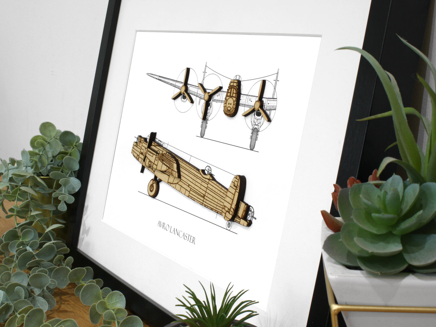Avro Lancaster aviation art