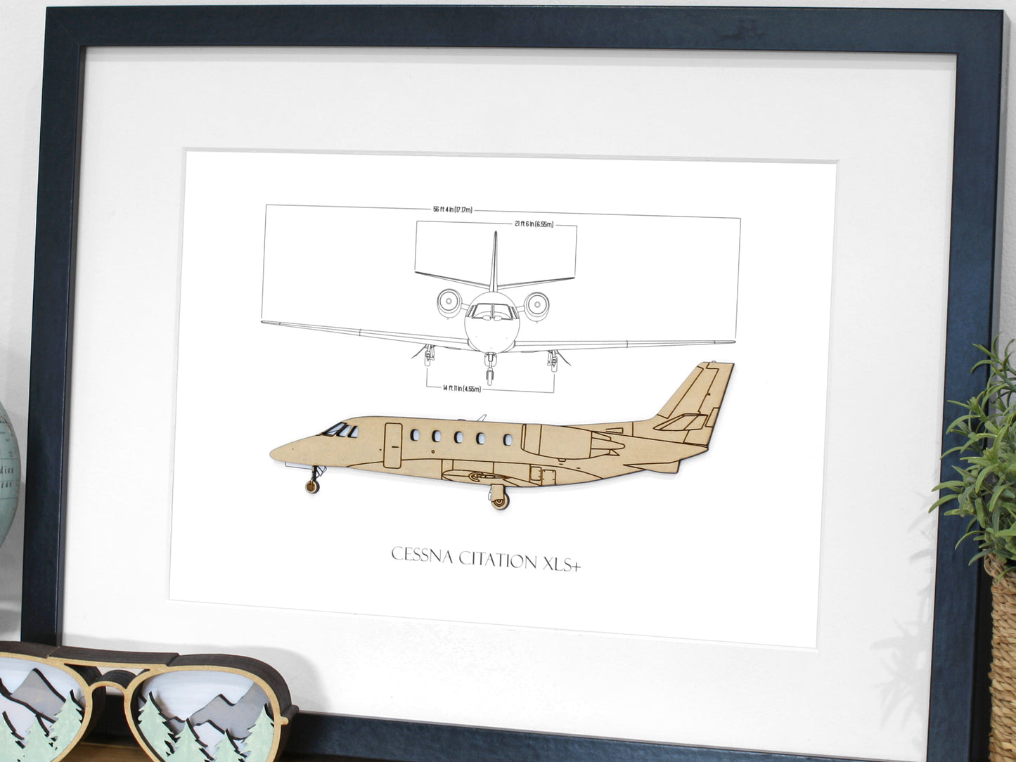 Cessna Citation XLS+ aviation art