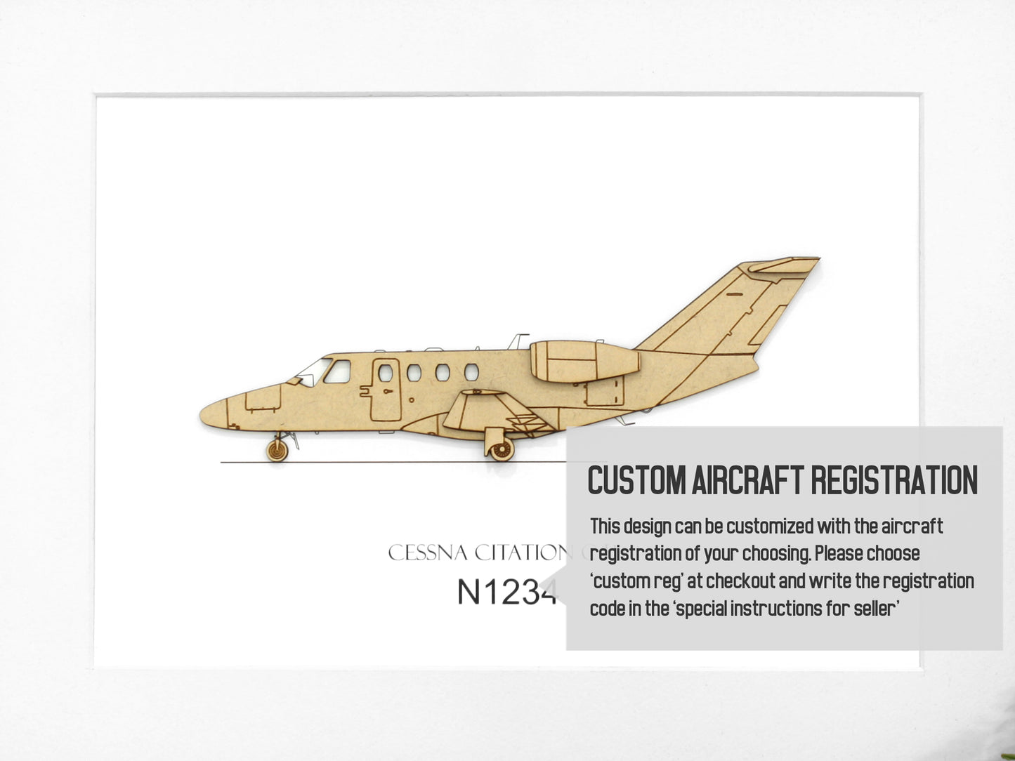 Cessna Citation CJ1+ aviation art