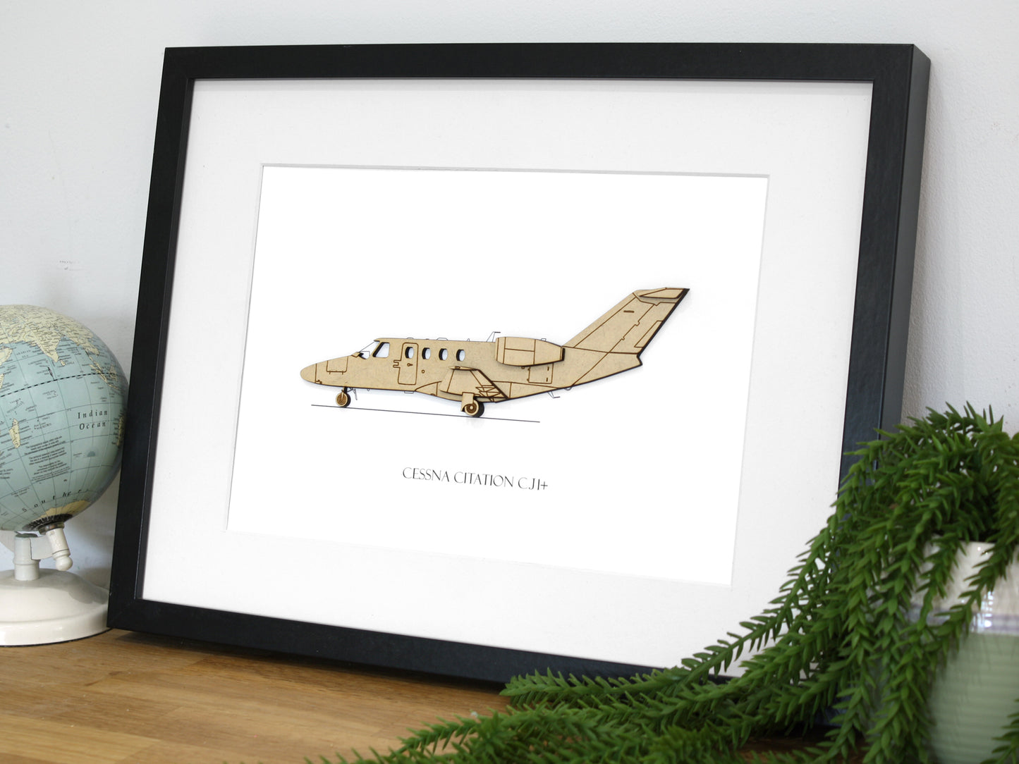 Cessna Citation CJ1+ blueprint art