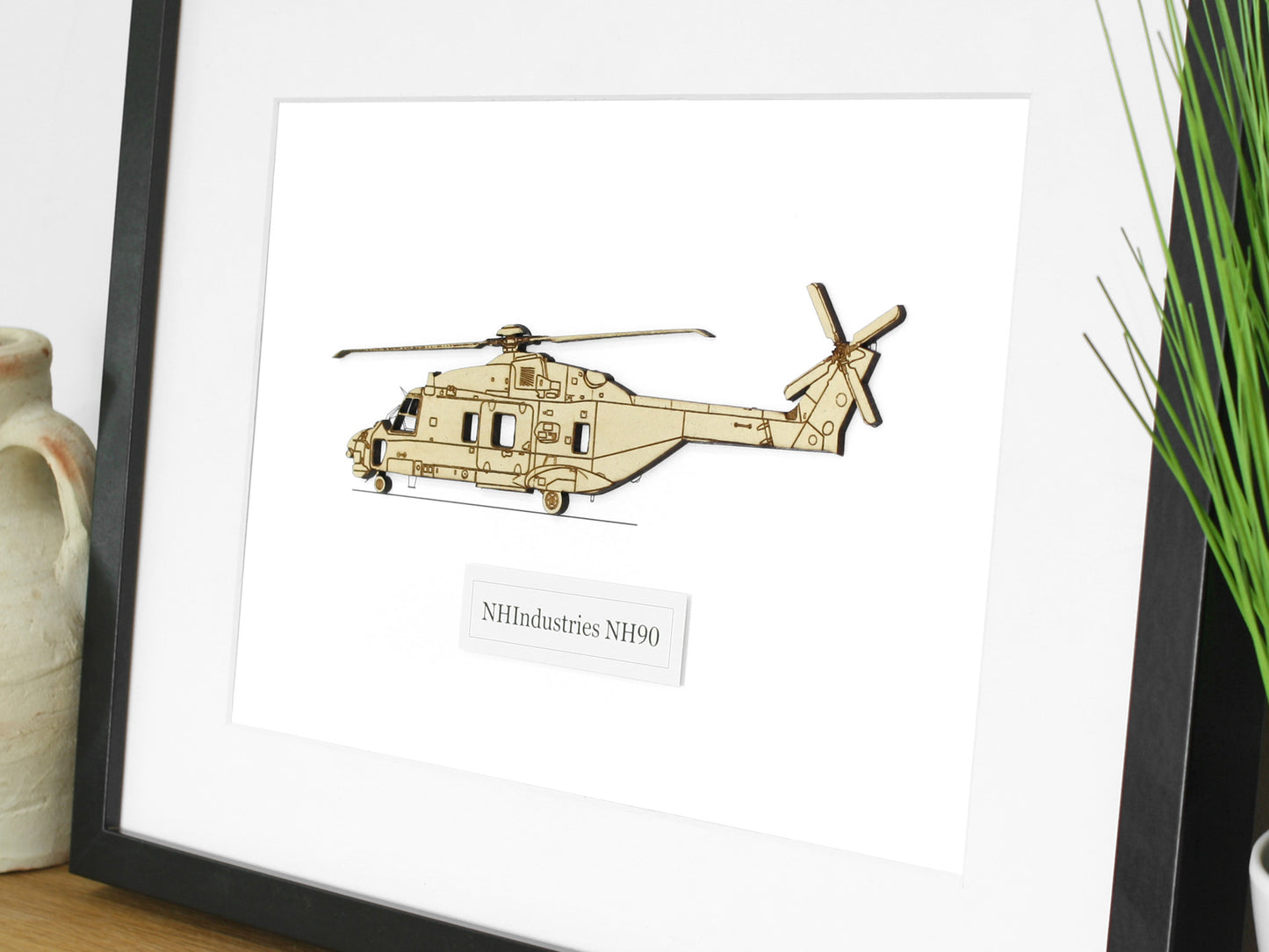 NH90 helicopter art