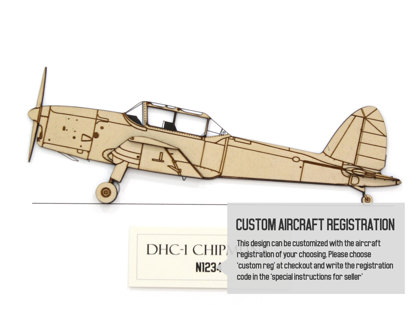 DHC-1 Chipmunk aviation art
