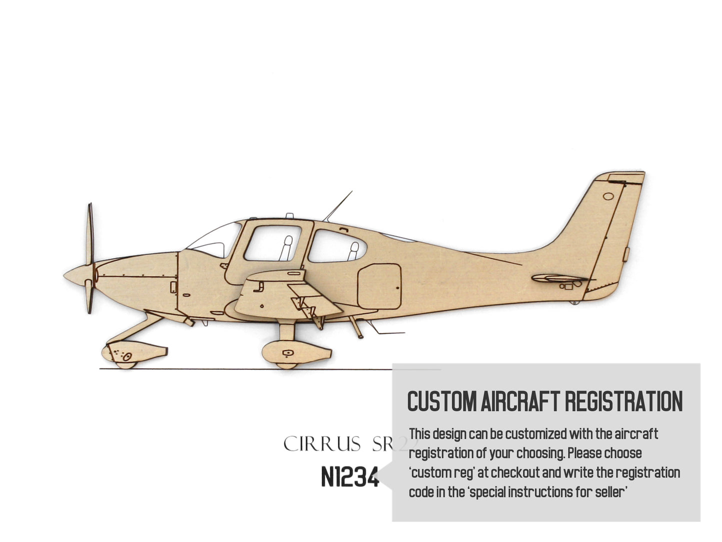 Cirrus SR22 custom aviation gifts