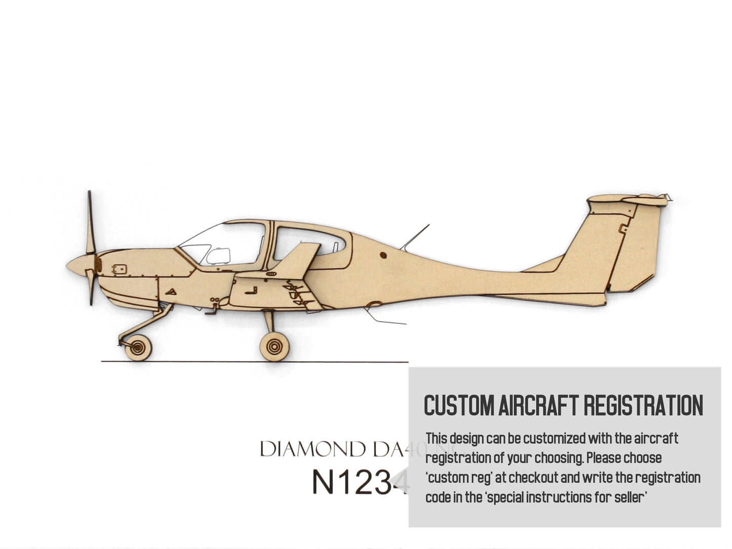 Diamond DA40 NG custom pilot gifts