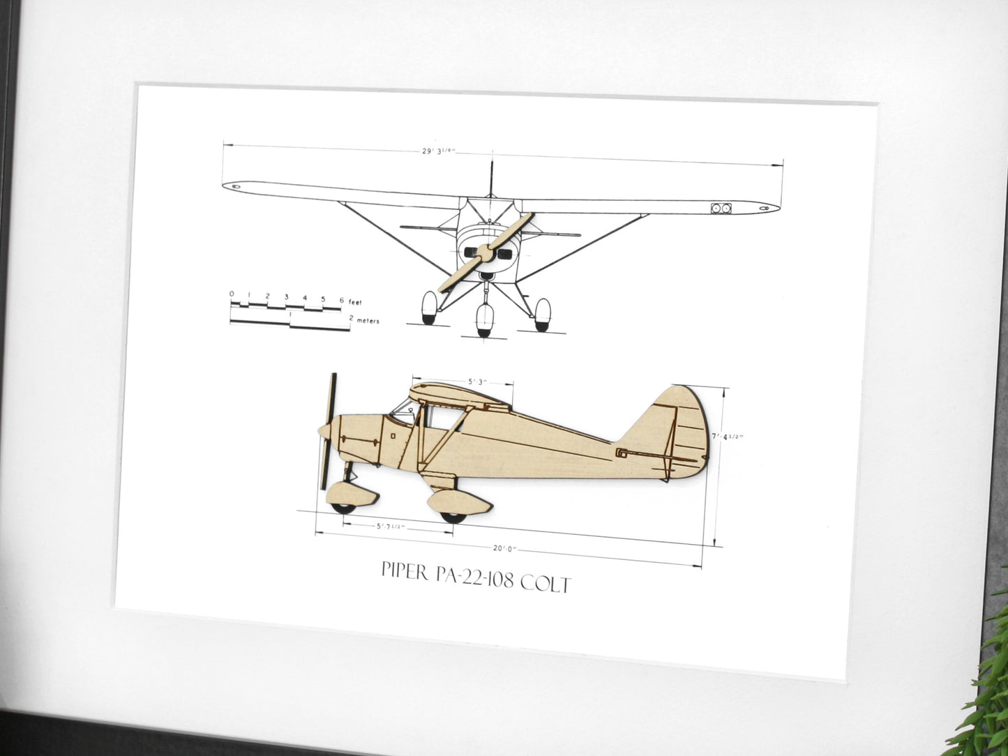 Piper PA-22-108 Colt aviation gifts