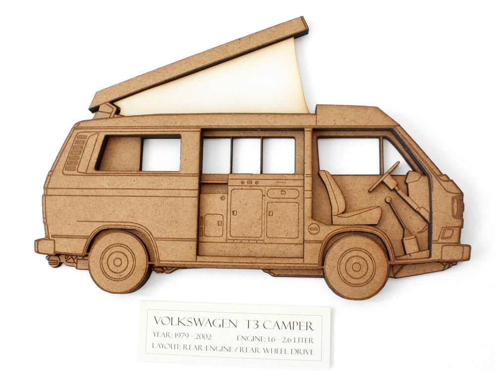 VW T3 camper art gifts