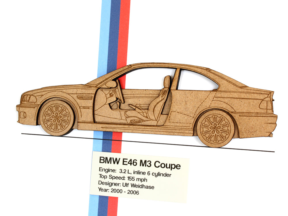 BMW M3 E46 Coupe art