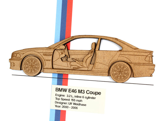 BMW M3 E46 Coupe art