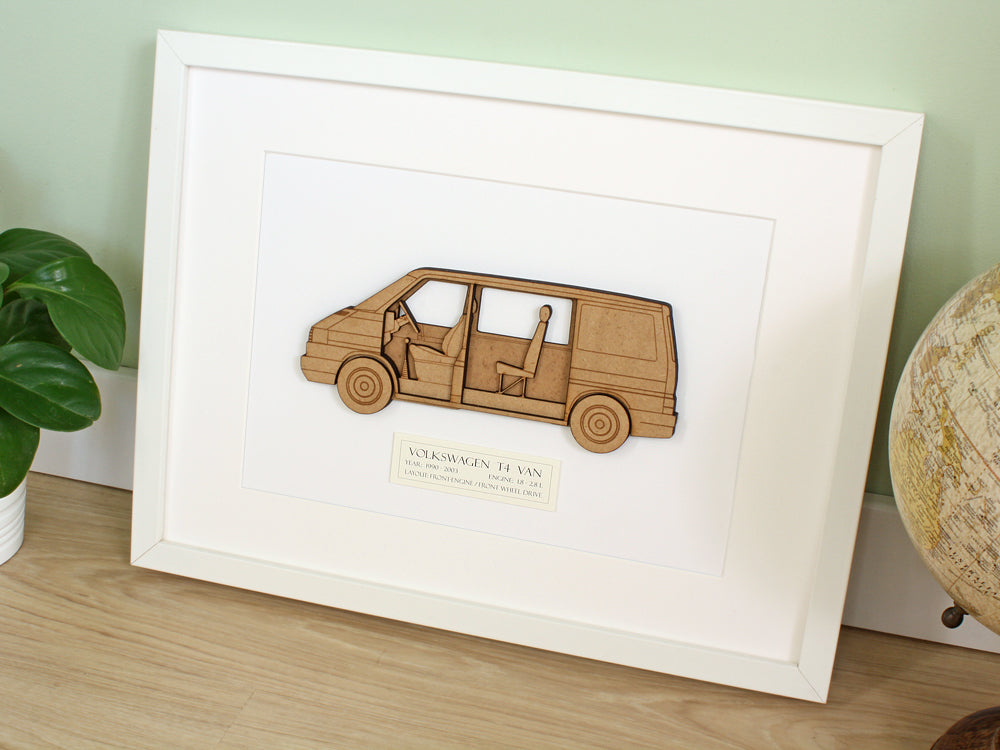 VW T4 bus art gift