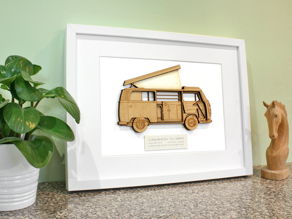 VW T2 Campervan art