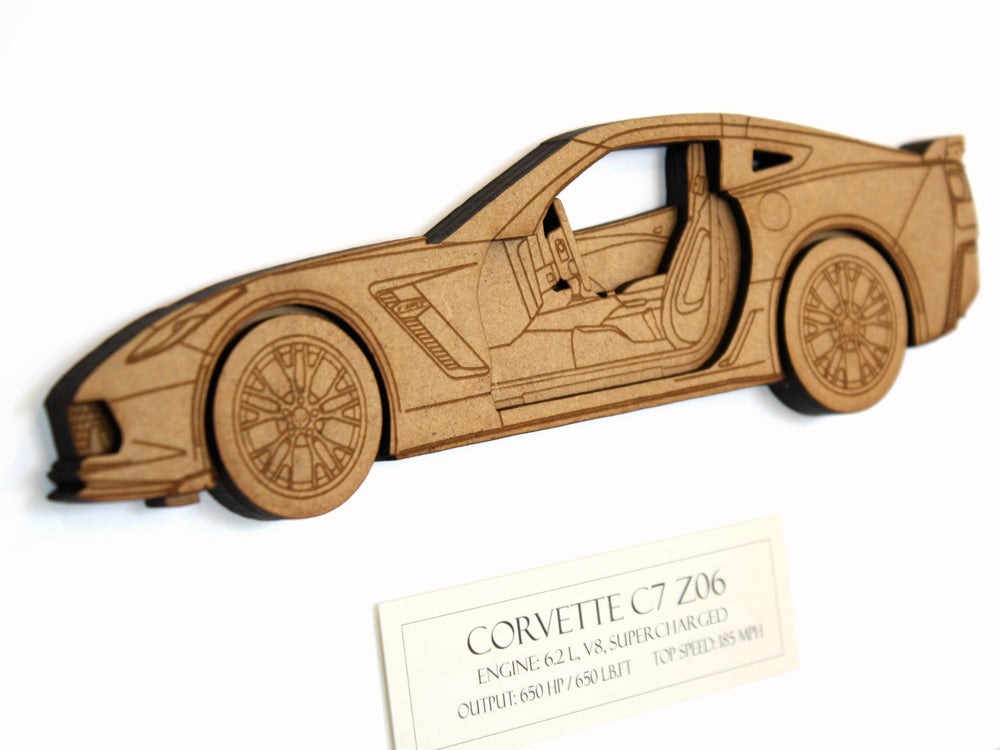 Corvette C7 Z06 Art, Corvette Art