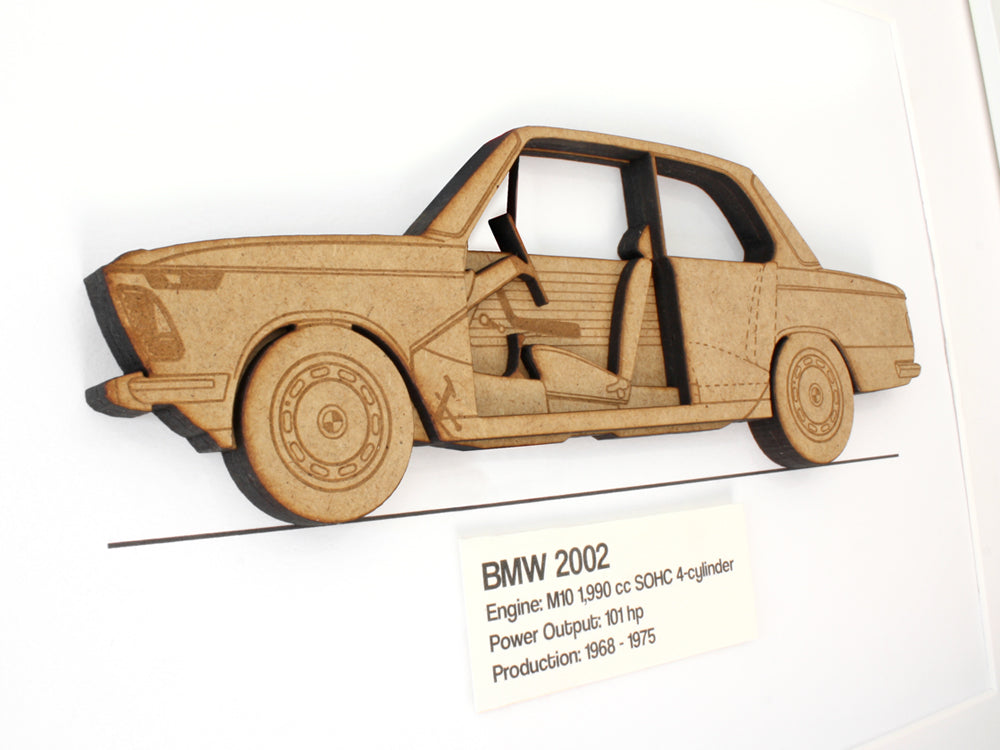 BMW 2002 wall art