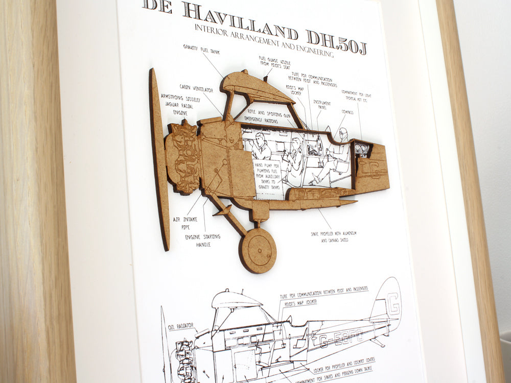 Biplane wall art, aviation decor, pilot gift