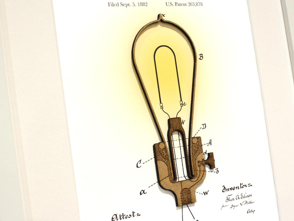 Edison patent art