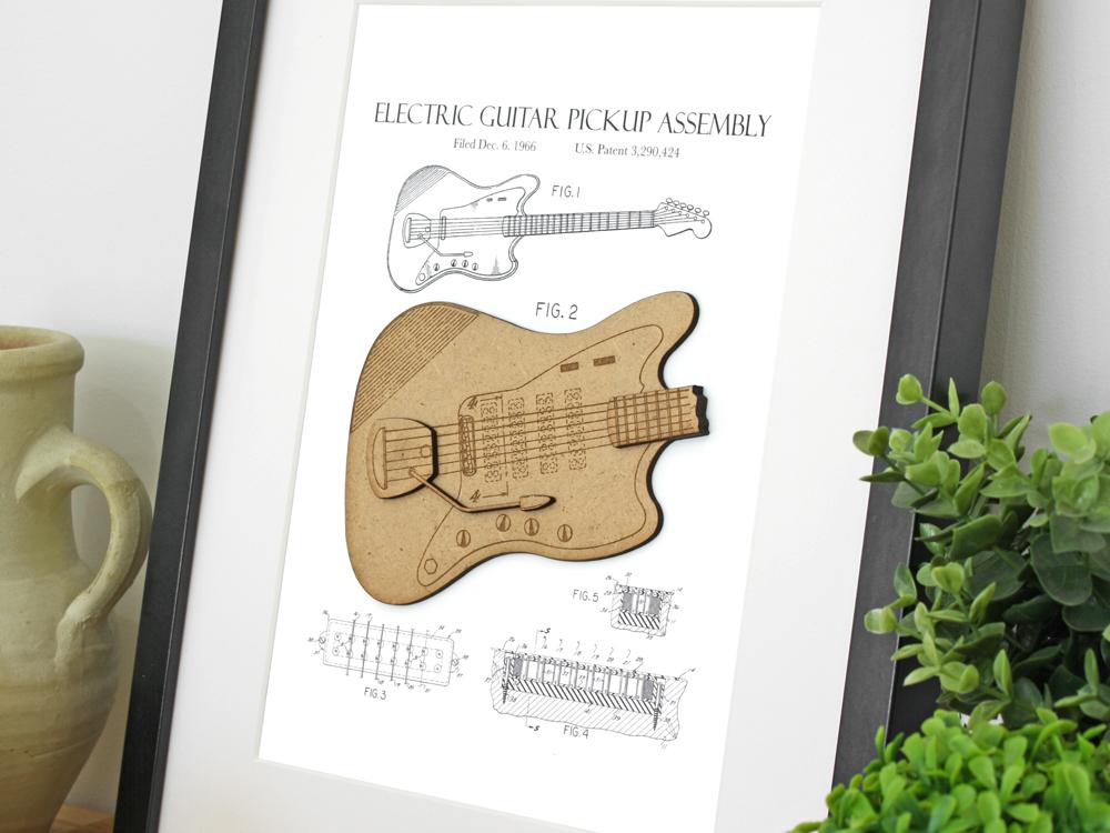 electric guitar gifts, guitar home decor