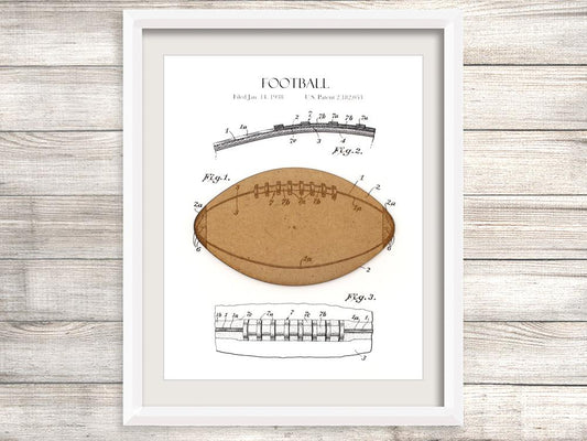 Football Gift, Football Patent Art