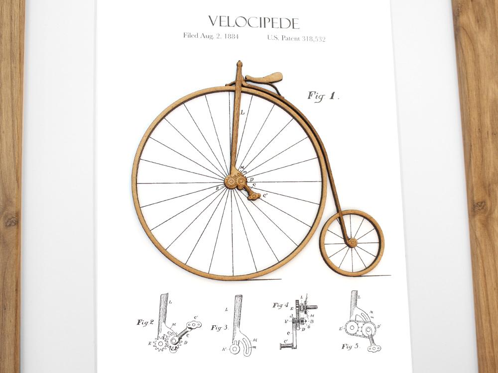 gift for cyclists, cycling art
