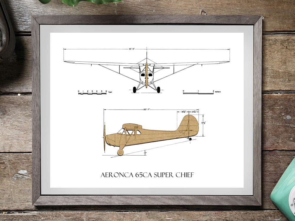 Aeronca 65CA Super Chief Art