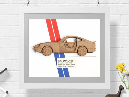 Datsun 240Z gift, Datsun art