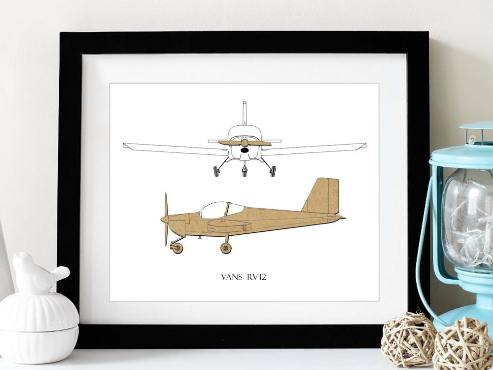 Vans RV-12 aviation gifts